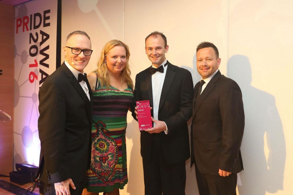 CIPR Pride Awards 2016 Gold Winner